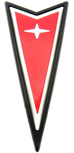 97-03 pontiac grand prix fascia header hood emblem shield badge logo 