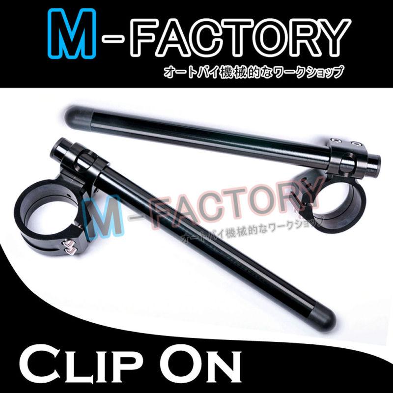Cnc clip on riser 25mm handle bar ducati monster 620 750 900 1000 ss 50mm fork