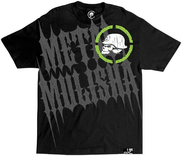 Msr metal mulisha glimpse black small t-shirt msr casual tee shirt sml sm