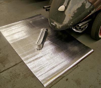 New automotive heat and sound insulation foil mat pad