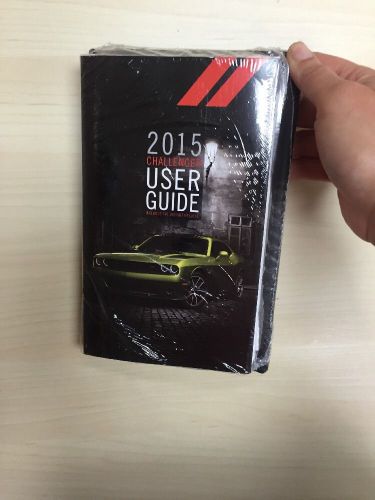 2015 dodge challenger owner&#039;s manual kit (new sealed in plastic)