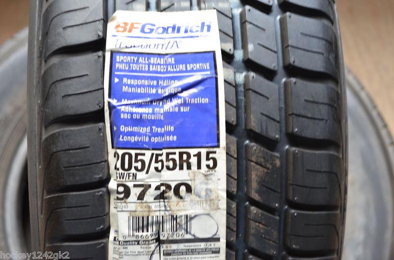 1 new 205 55 15 bfgoodrich traction t/a tire