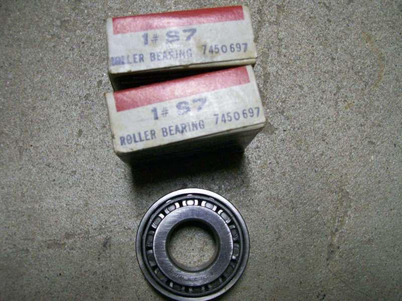 Nos delco s7 bearing pair wheel front gm 7450697 corvette