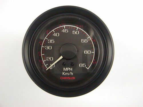 Vintage chrysler outboard/sterndrive marine speedometer  new old stock f5h155