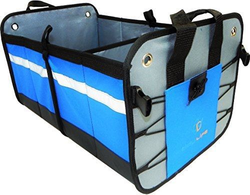 Premium collapsible trunk organizer by tidy life - perfect cargo storage