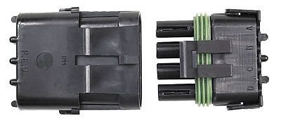 Painless performance weatherpack connectors 70404