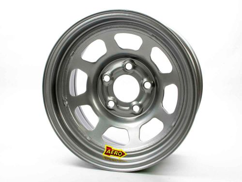 Aero race wheels 50-series 15x8 in 5x4.50 silver wheel p/n 50-084540