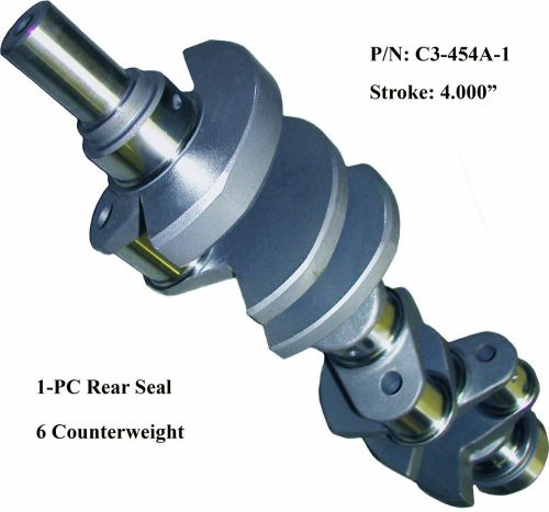 Sgi forged 4340 steel crankshaft bbc 4.000” 4.250”4.375”4.500”4.625”stroke &amp; kit