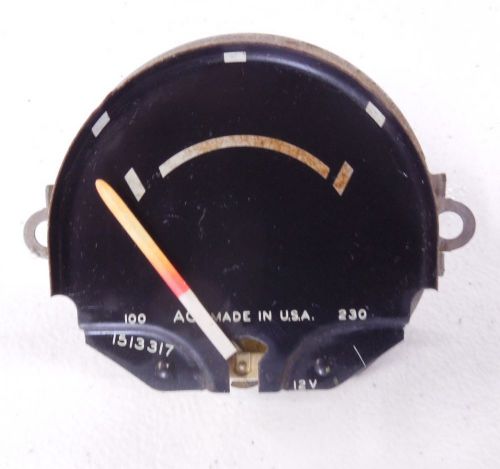 1957 chevy belair nomad 210 150 electric temperature gauge #6 - tested &amp; working