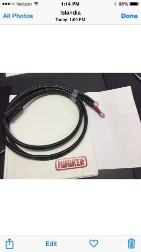 Hiniker and boss truck side power cable like 60 inches long