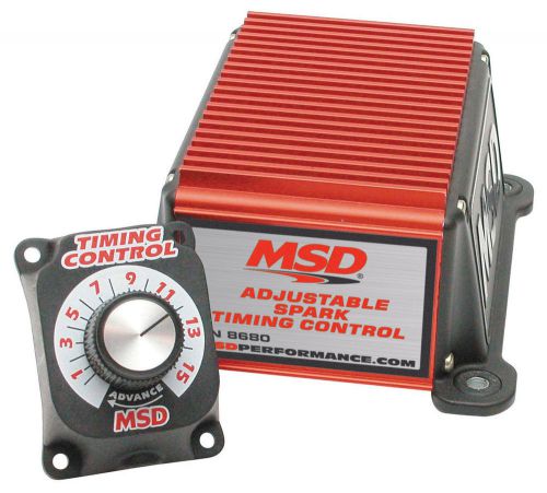 Msd 8680 4 6 8 cylinder adjustable programmable analog timing controller