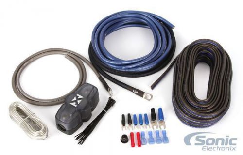 New! nvx xapk8 8 gauge car 100% ofc amplifier wiring kit w/ speaker cable