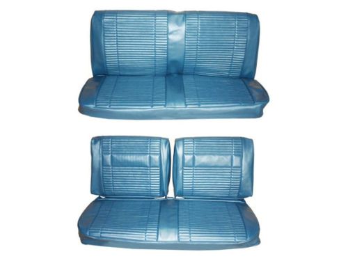 Pg classic 7708-ben-330 1969 roadrunner satellite bench seat cover set(blue))