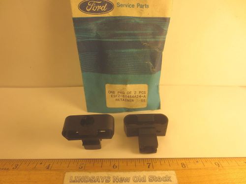2 pcs ford 1983 escort &amp; mercury lynx retainer (luggage cover) w/removable cover