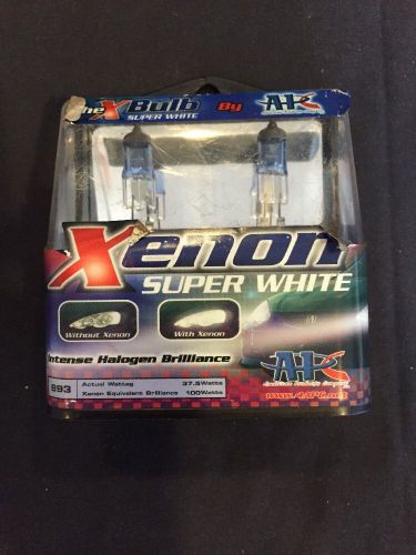 Xenon super white 893 bulbs 50893x