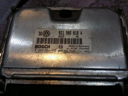 Volkswagen jetta engine brain box electronic control module; vin m (8th digit)