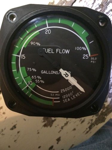 United instruments fuel pressure indicator p/n 6221 code g.57