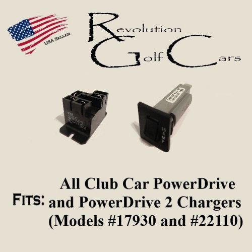 Battery charger repair - relay &amp; circuit breaker for pd2 22110 club car chargers