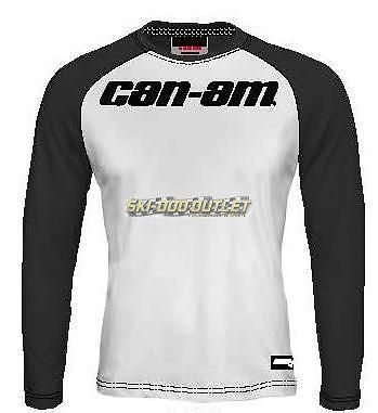 Can-am men&#039;s long sleeve kappa tee - white