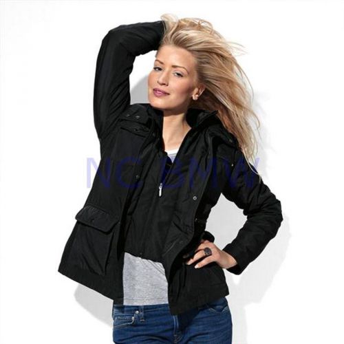 Bmw genuine logo oem factory original ladies&#039; womens jacket black / l large