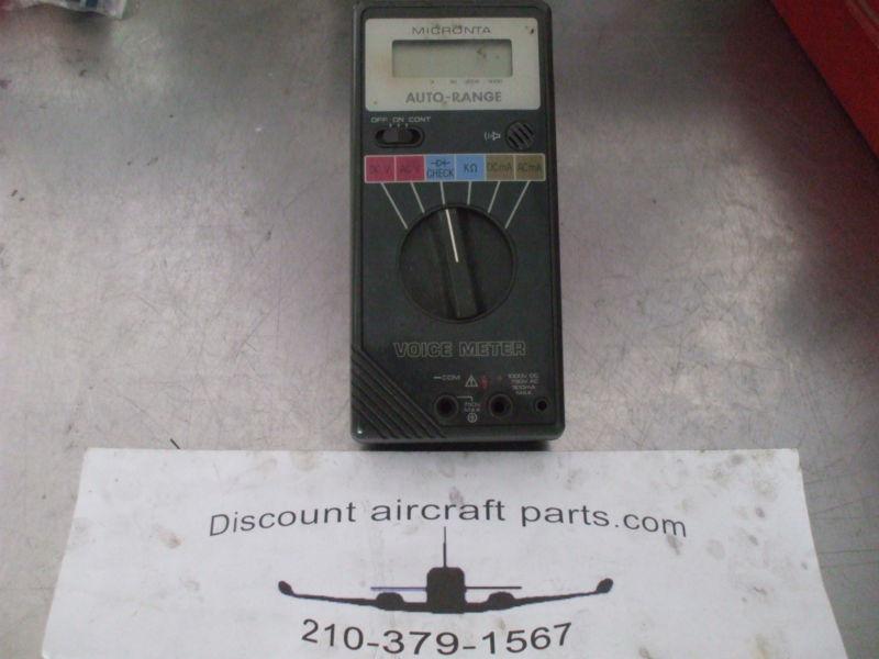 Micronta auto range voice meter # 22-164