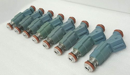 Bosch fuel injector upgrade 89-91 ford f250 f350 e250 4-hole v8 7.5l (set of 8)