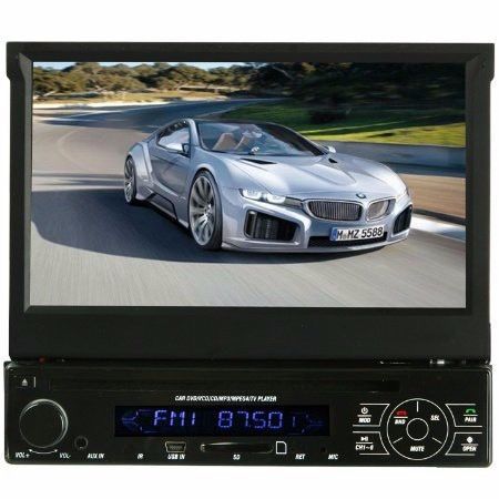 Absolute avh-4000t in-dash 7&#034; touchscreen lcd monitor w/ dvd, mp3, cd player, tv