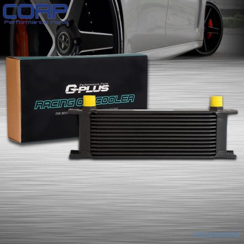 13 row an-10an universal engine transmission oil cooler bk