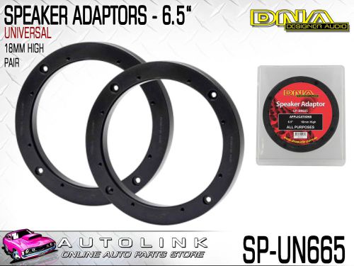 Dna speaker adaptors universal 6.5&#034; round 18mm high (pair) sp-un665