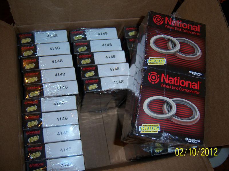  1 full case of 60 national oil seals 4148 wheel seal large lot