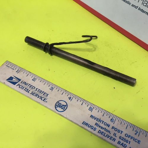 Studebaker dip stick tube and clip, used.    item:  2441