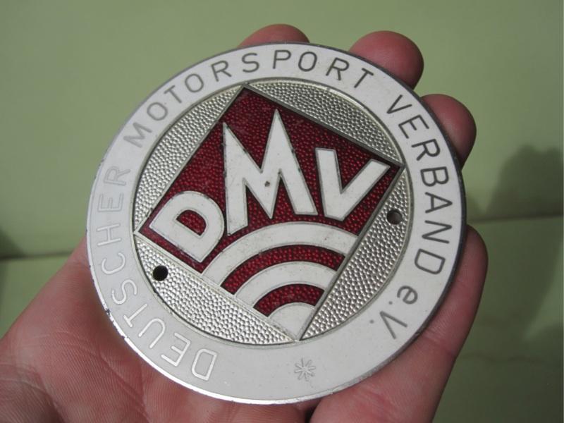 Dmv badge porsche 356 vw beetle split mercedes benz adac 911 kÄfer race rallye