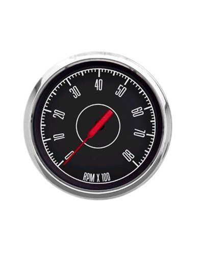 New vintage usa 1967 series tachometer gauge 0-8,000 3 3/8&#034; dia in-dash 67141-01