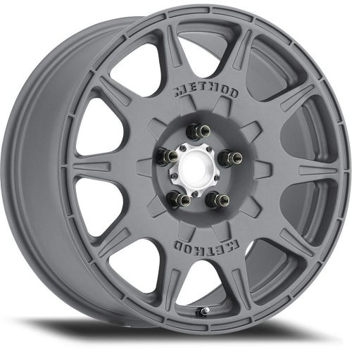 Method mr502 17x8 5x100 +38mm titanium wheels rims mr50278051838