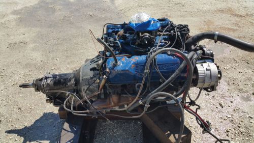 Ford 351m engine with ford c3 automatic transmission complete!