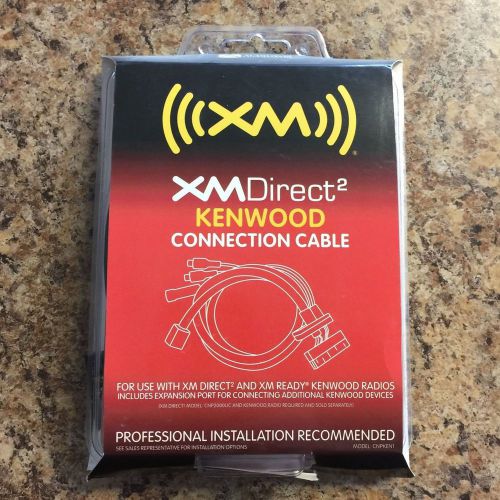Brand new audiovox xmdirect2 direct 2 kenwood connection cable xm ready cnpken1