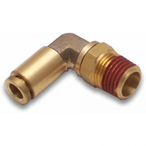 1/4&#034; npt male to 1/4&#034; push tube elbow air fitting