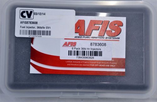 Afis injectors 8783608 36 lbs/hr ev1 connector type high impedance 8-pack