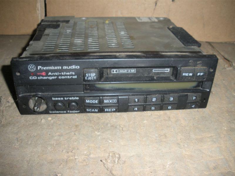 96 97 98 99 volkswagen jetta am fm cassette radio player 1hm035186d knob missing