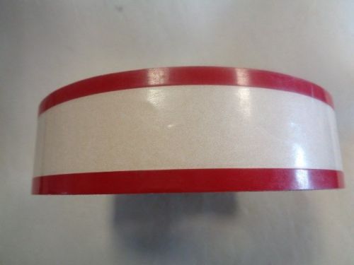Pinstripe decal tape red / clear 150&#039; x 1 1/2&#034; marine boat