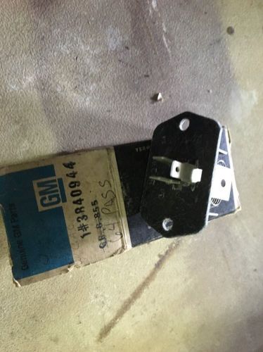 1963/67 corvette resistor for factory ac nos in box gm 3840944