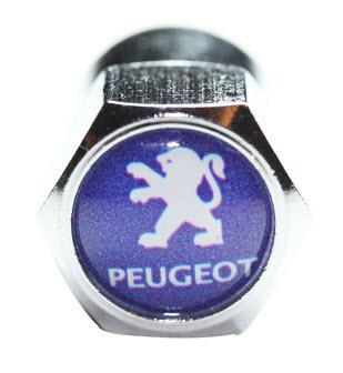 Peugeot blue tire valve stem 206 208 2008 308 406 508 xy gti free shipping