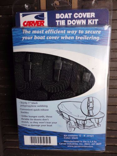 Boat cover tie down kit carver marine grade