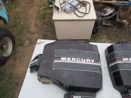 Mercury outboard motor 80 split cover cowl cowling 87 - 93 lqqk!