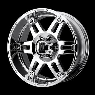 17" xd spy chrome rims 6x5.5 with 285-70-17 nitto terra grappler tires at wheels