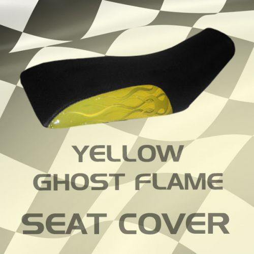 Polaris trailboss xpedition 96-99  yellow ghost flame seat cover  #ksl15630 sbn7