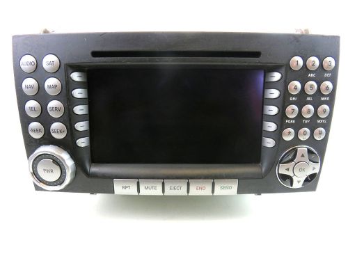 2006-2011 mercedes benz slk class radio unit gps navigation w/ screen oem