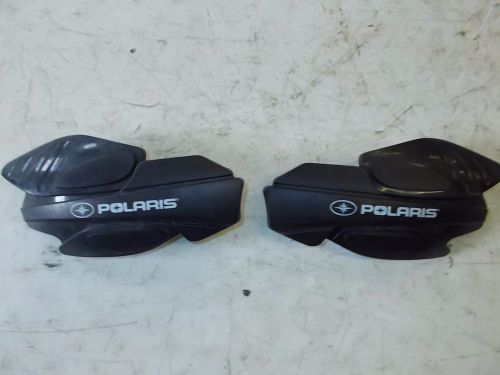 Polaris atv or snowmobile hand guards and adapters