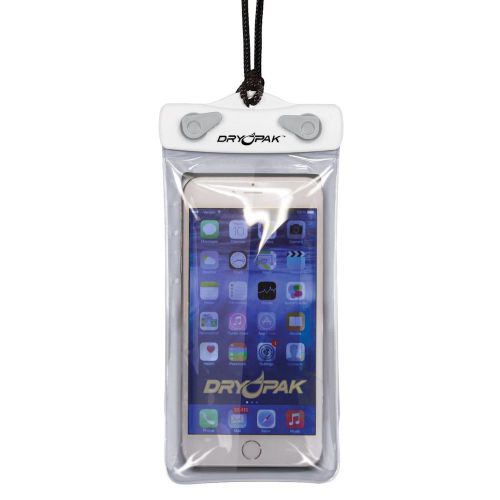 Kwik tek dry pak waterproof case for smart phone gps mp3 white/grey dp-47w