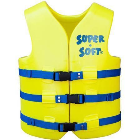 Texas recreation - large 40&#034;-43&#034; foam life jacket/vest yellow type iii - 1023512